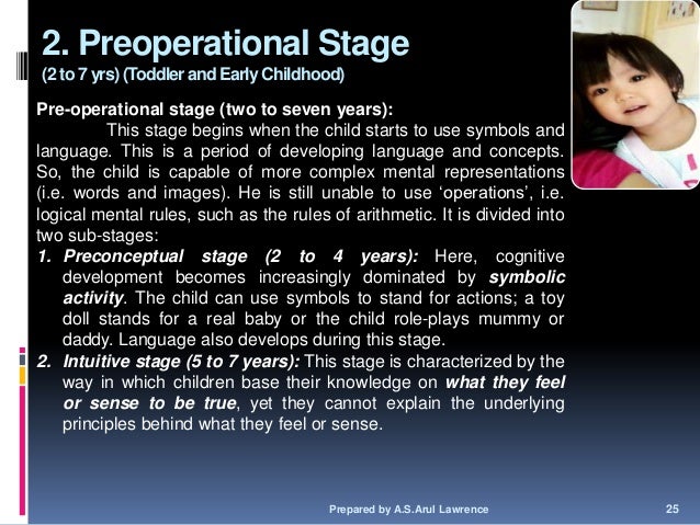 preoperational stage activities